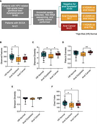 HPV-related anal cancer is associated with changes in the anorectal microbiome during cancer development